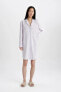 Пижама defacto Fall in Love Stripe Nightgown C0484AX24SP