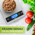 Фото #5 товара Liebfeld - Digital kitchen scales up to 15 kg made of stainless steel with large weighing surface + 2 batteries, digital household scales, food scales.
