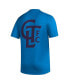 ფოტო #4 პროდუქტის Men's Blue Charlotte FC Team Jersey Hook AEROREADY T-shirt