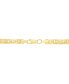 Фото #4 товара Macy's men's Solid Mariner Link, 22" Chain Necklace (5-5/8mm) in 10k Gold