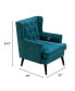 Elle Décor Celeste Tufted Velvet Accent Chair