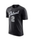 Фото #3 товара Men's Cade Cunningham Black Detroit Pistons 2023/24 City Edition Name and Number T-shirt