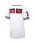 ფოტო #4 პროდუქტის Men's White and Navy Ole Miss Rebels Free Spirited Baseball Jersey