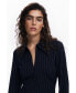 ფოტო #5 პროდუქტის Women's Striped slim dress