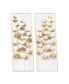 Фото #2 товара Modern Floral Wall Decor, Set of 2