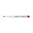 felt-tip pens Milan Whiteboard 12 Units Red PVC