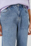 Erkek Orta İndigo Jeans 3WAM40125ND