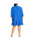 ფოტო #2 პროდუქტის Plus Size Milly Tunic Dress