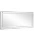 Фото #4 товара Moderno Beveled Rectangle Wall Mirror, 54" x 24" x 1.18"