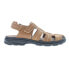 Propet Hunter Fisherman Mens Brown Casual Sandals MSO043L-TAN