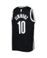 Фото #3 товара Big Boys Ben Simmons Black Brooklyn Nets Swingman Jersey - Icon Edition