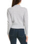 Фото #2 товара Forte Cashmere Tie-Front Cashmere Pullover Women's