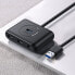 Фото #11 товара Rozdzielacz HUB portu USB do 4x USB 3.2 kabel 0.5 m czarny