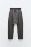 Heavy cotton baggy trousers