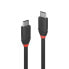 Lindy 1m USB 3.2 Type C Cable 3A - Black Line - 1 m - USB C - USB C - USB 3.2 Gen 1 (3.1 Gen 1) - 10000 Mbit/s - Black