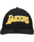 Men's Black Los Angeles Lakers Team Low Profile 59FIFTY Fitted Hat