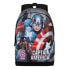Фото #2 товара DISNEY Captain America Defender Hs Fan 2.0 Backpack