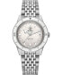 Фото #1 товара Women's Swiss Automatic Captain Cook Stainless Steel Bracelet Diver Watch 37mm