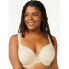 Фото #1 товара Joyspun T-Shirt Bra Women's Size 46DDD Beige Underwire Shoulder Straps Stretch