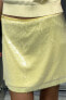 Sequinned miniskirt