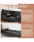 Convertible Folding Futon Sofa Bed Leather - фото #10