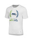 Фото #2 товара Men's White Seattle Seahawks Miles T-Shirt