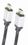 Фото #5 товара Переходник HDMI Gembird CCB-HDMIL-3M 3 м - HDMI Type A (стандарт) - HDMI Type A (стандарт) - серый
