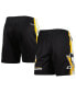Фото #1 товара Men's Black Pittsburgh Penguins City Collection Mesh Shorts