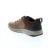 Florsheim Treadlite Plain Toe Mens Brown Leather Lifestyle Sneakers Shoes
