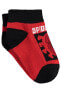 Erkek Çocuk Patik Çorap 3-11 Yaş Kırmızı