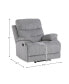 White Label Cruz 38" Glider Reclining Chair