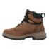 Фото #3 товара Rocky Worksmart 6 Inch Waterproof Composite Toe Work Mens Brown Work Safety Sho