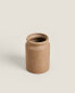 Cylindrical ceramic vase