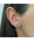 Фото #3 товара Turquoise Bar Stud Earrings