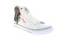Фото #2 товара Ed Hardy Skull EH9038H Mens White Canvas Lace Up Lifestyle Sneakers Shoes