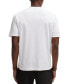 Фото #1 товара Men's Logo Collar Relaxed-Fit T-Shirt