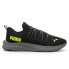 Фото #1 товара Puma Softride One4All 37767102 Mens Black Canvas Athletic Running Shoes