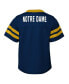 Infant Boys and Girls Navy Notre Dame Fighting Irish Two-Piece Red Zone Jersey and Pants Set