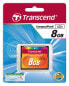 Фото #10 товара Transcend CompactFlash 133x 8GB - 8 GB - CompactFlash - MLC - 50 MB/s - 20 MB/s - Black