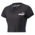 Фото #1 товара Puma Bmw Mms Statement V Neck Short Sleeve T-Shirt Womens Size XS Casual Tops 5