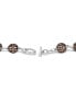 Фото #2 товара Chocolate Diamond Round Cluster Toggle Bracelet (11-7/8 ct. t.w.) in 18k White Gold