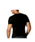 Фото #9 товара Men's Big & Tall Insta Slim Compression Short Sleeve V-Neck T-Shirt