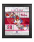 Фото #1 товара Alec Bohm Philadelphia Phillies Framed 15" x 17" Stitched Stars Collage