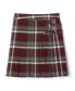 ფოტო #1 პროდუქტის Big Girls Adjustable Waist Plaid Two-Tab Scooter Plaid Skirt