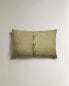 (140 gxm²) xxl linen cushion cover