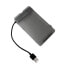 LogiLink AU0037 - HDD/SSD enclosure - 2.5" - Serial ATA III - USB connectivity - Grey