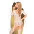 Фото #2 товара Sugar Drop Bodystocking with Garter Blelt White