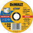 Фото #1 товара DEWALT DT43902-QZ - Cutting disc - Flat centre - Stainless steel - Any brand - 2.22 cm - 12.5 cm