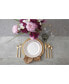 Фото #2 товара Arezzo Brushed Gold 20pc Flatware Set