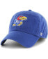 Фото #1 товара Men's Royal Kansas Jayhawks Franchise Fitted Hat